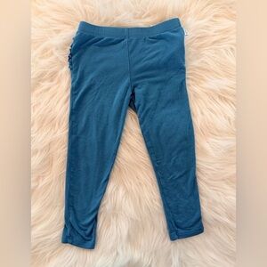 GUC Posh Peanut Blue Ruffle Bottom Leggings 2T